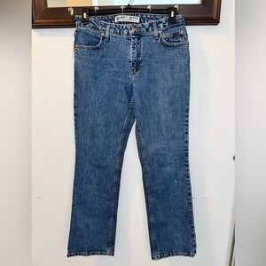 Harley-Davidson Ladies Classic Blue Denim Bootcut Jeans Size 10